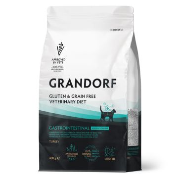 Grandorf Vet Cat Gastrointestinal Ćuretina Moderate Calorie 400g
