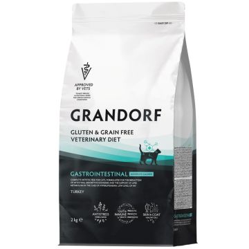 Grandorf Vet Cat Gastrointestinal Ćuretina Moderate Calorie 2kg