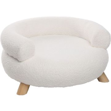 Flamingo Sofa Deteno Okrugla Bela 54x54x27cm