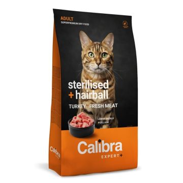 Calibra Cat Expert+ Adult Sterilised & Hairball 1,5kg
