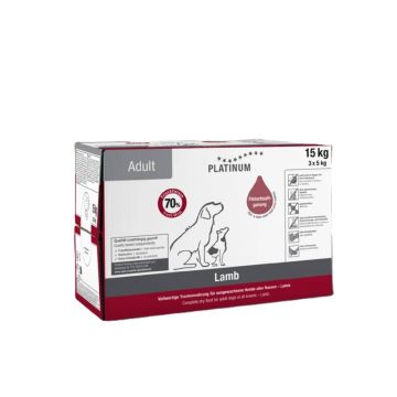Platinum Dog Adult Jagnjetina Kutija 3x5kg