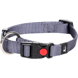 Hundehalsband Ziggi Türkis – Verstellbar, Weich, Mit D-Ring Für Leine