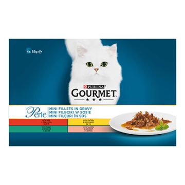 Gourmet Perle Multipack Mini Fileti u Sosu 4x85g