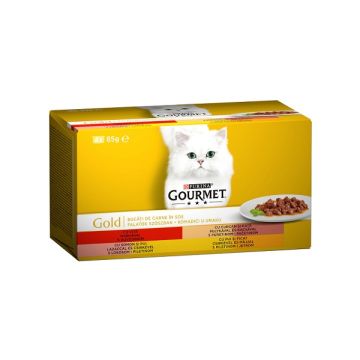 Gourmet Gold Multipack Chunks In Gravy 4x85g