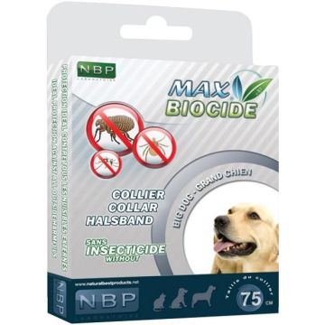 Max Biocide Biljna Antiparazitska Ogrlica za Velike Pse 75cm