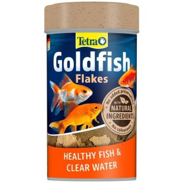 Tetra Goldfish Flakes Hrana za Zlatne Ribice u Listićima 100 ml