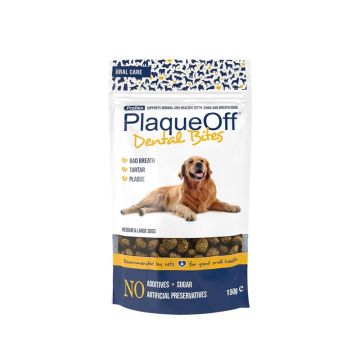 ProDen PlaqueOff Dental Bites Dentalne Poslastice za Pse 150g