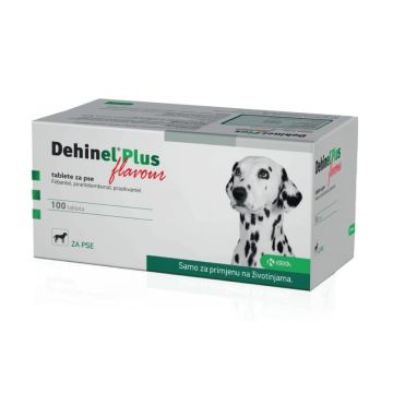 Dehinel Plus Flavour Tablete Protiv Unutrašnjih Parazita za Male i Srednje Pse 1kom.