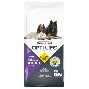 Versele-Laga Opti Life Active All Breeds Piletina 12,5kg