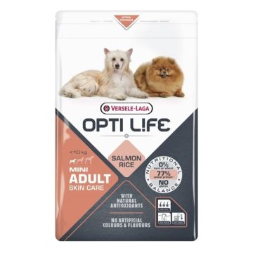 Versele-Laga Opti Life Adult Skin Care Mini Losos 2,5kg