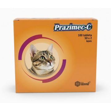 Prazimec C Tablete Protiv Parazita za Mačke 2kom.