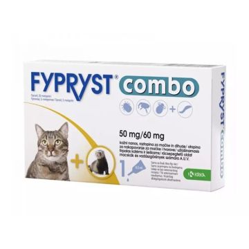 Fypryst Combo za Mačke 50mg / 60mg / 1kom.