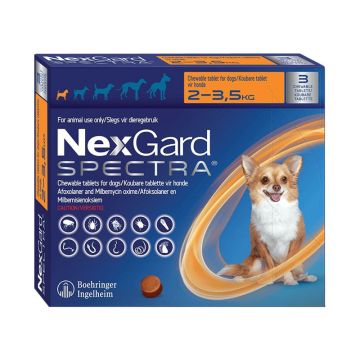 NexGard Spectra za Pse 2-3,5kg / 1 kom.