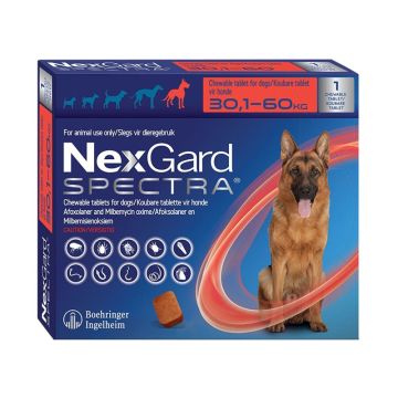 NexGard Spectra za Pse 30,1-60kg / 1 kom.