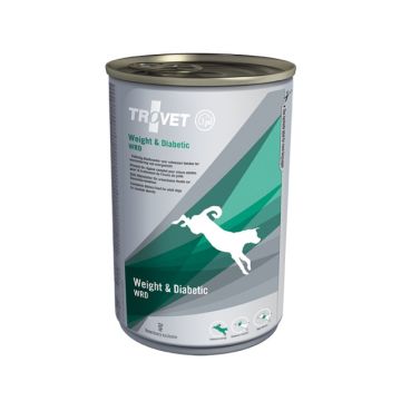 Trovet Dog Weight & Diabetic WRD Konzerva 400g