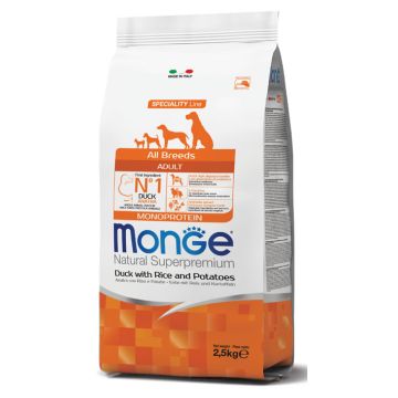 Monge Dog All Breeds Adult Pačetina, Pirinač i Krompir 2,5kg