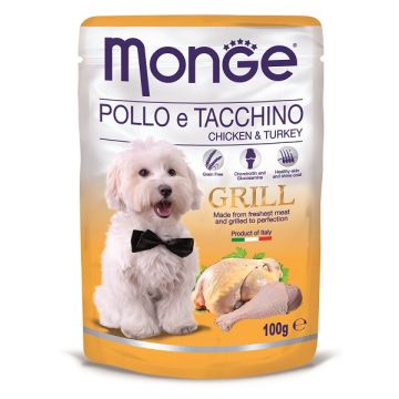 Monge Grill Kesica Piletina i Ćuretina 100g