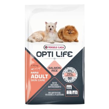 Versele-Laga Opti Life Adult Skin Care Mini Losos 7,5kg