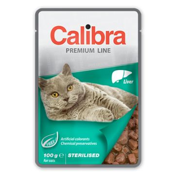 Calibra Cat Premium Sterilised Kesica Džigerica 100g