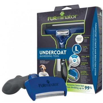 Furminator Dog Undercoat Kratka Dlaka L