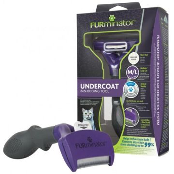 Furminator Cat Undercoat Kratka Dlaka M/L