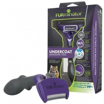 Furminator Cat Undercoat Duga Dlaka M/L