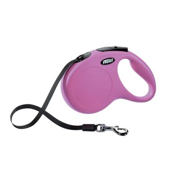 Flexi Povodac New Classic XS Traka Pink 3m