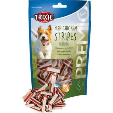 Trixie Premio Poslastica za Pse Stripes Piletina i Bakalar 75g
