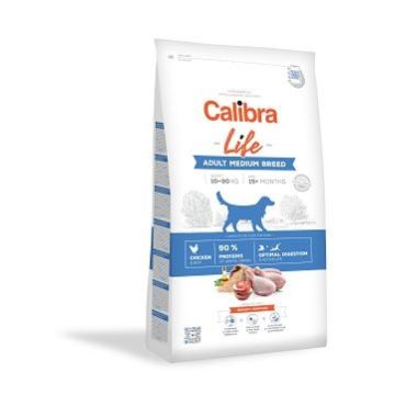 Calibra Dog Life Adult Medium Breed Piletina 2,5kg