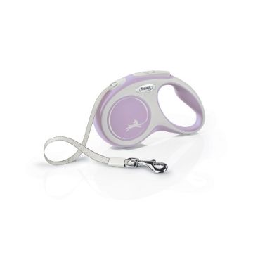 Flexi Povodac Comfort S Traka Rozi 5m