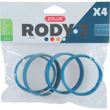 206033 Zolux Rody3 Spojnica Za Cevi U Kavezu Plava  4 kom.