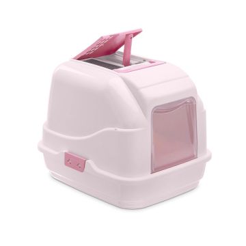 Imac Easy Cat Toalet Za Mačke Roze 50x40x40cm