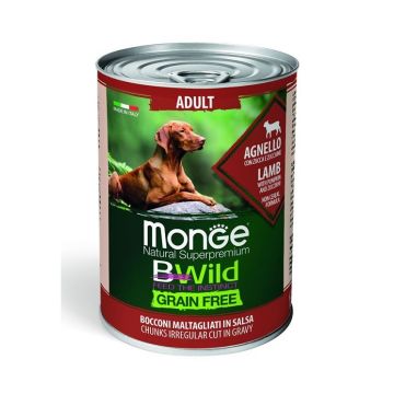 Monge BWild Adult Jagnjetina Konzerva 400g