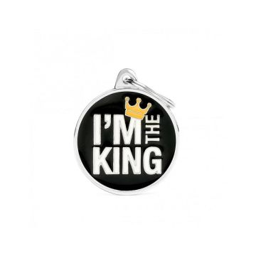 MyFamily Charms Veliki Privezak Za Graviranje I Am The King
