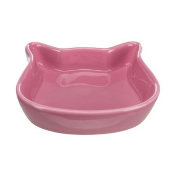 Trixie Činija u Obliku Mačje Glave Keramička Više Boja 250ml / R12cm