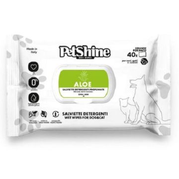 Petshine Aloe Vlažne Maramice 40 kom.