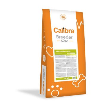 Calibra Dog Breeder Line Superpremium Adult Medium Jagnjetina 20kg