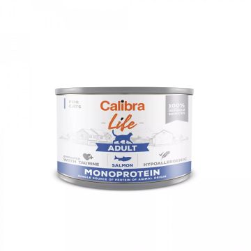 Calibra Cat Life Adult Losos Konzerva 200g