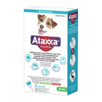 Ataxxa Spot-On Ampule Protiv Spoljnih Parazita za Pse 4-10kg 1ml / 1kom.