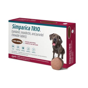 Simparica Trio 40-60kg / 1kom.