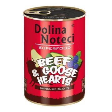 Dolina Noteci Superfood Dog Adult Goveđa i Guščija Srca 400g