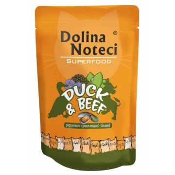 Dolina Noteci Superfood Cat Adult Pačetina i Govedina 85g