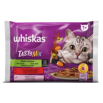 Whiskas Kesice Tasty Mix Izbor Šefa 4x85g