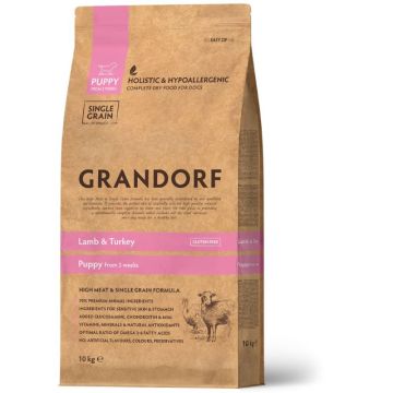 Grandorf Dog Puppy Jagnjetina & Ćuretina 10kg