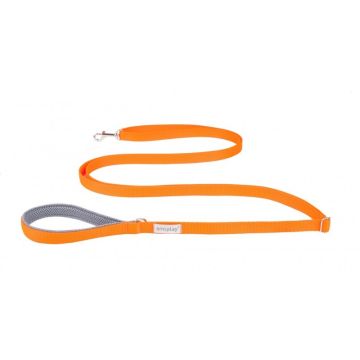 Amiplay Samba Podesivi Povodac Easy Fix M Narandžasti 160-300cm x 2cm