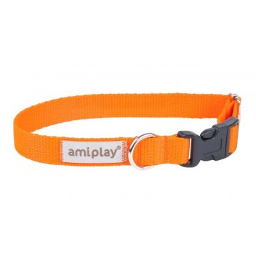Amiplay Samba Ogrlica XS Narandžasta 18-30cm x 1cm