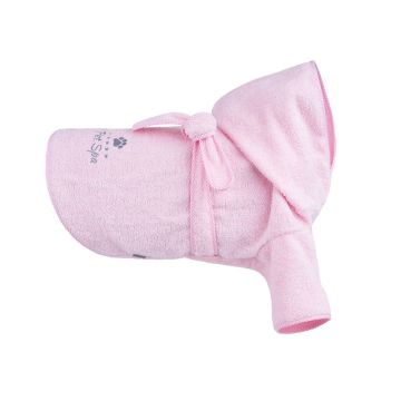 Amiplay Spa Bade Mantil za Pse Pink 35cm