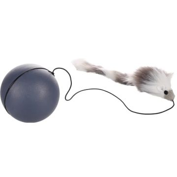 Flamingo Igračka za Mace Boula Lopta sa Mišem na Konopcu 8cm / 68cm