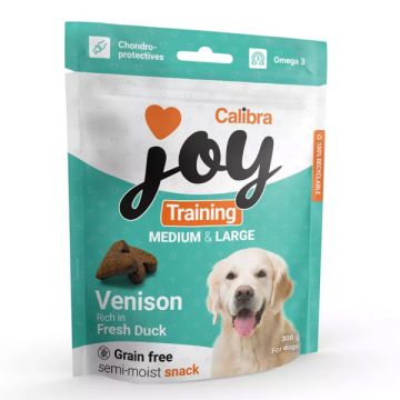 Calibra Joy Dog Poluvlažne Poslastice Training Medium & Large Divljač i Pačetina 300g