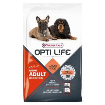 Versele-Laga Opti Life Adult Digestion Mini Jagnjetina 7,5kg